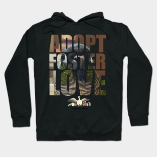 Adopt Foster Love!  Ms. Hedwig! Hoodie